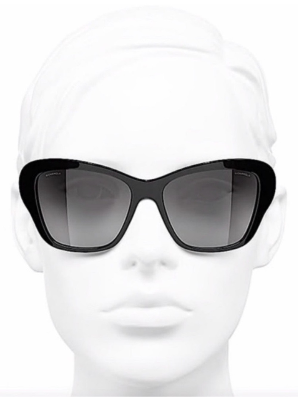 Chanel Large CC Crystal Sunglasses